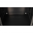 Шкаф 19" телекоммуникационный настенный, 12U 635x600х450 мм, дверь перфорация, черный